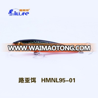 china suppliers artificial fishing lures 95mm 12g salt water lures fishing